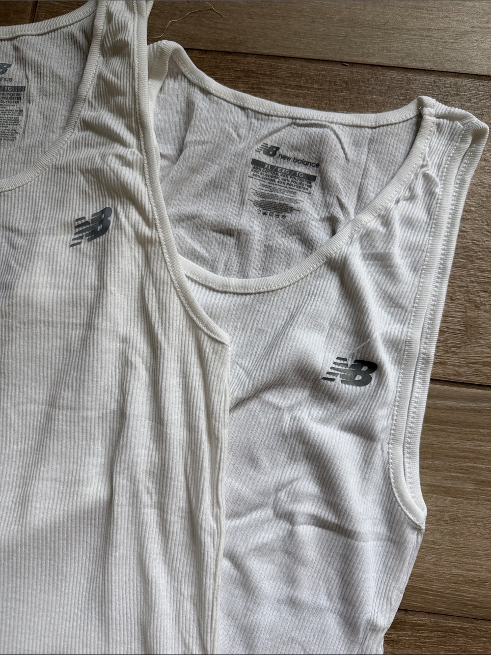2 XL Ribbed Tank Tops - Picture 2 of 4